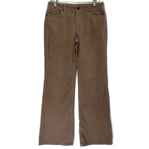 Ann Taylor LOFT Women’s Khaki Brown Boot Cut Corduroy Pants Size 8